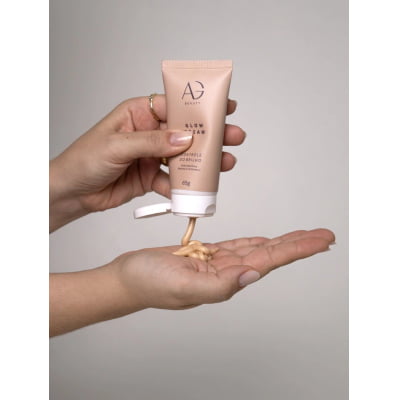 HIDRATANTE FACIAL GLOW CREAM PELE MISTA/OLEOSA - AG BEAUTY